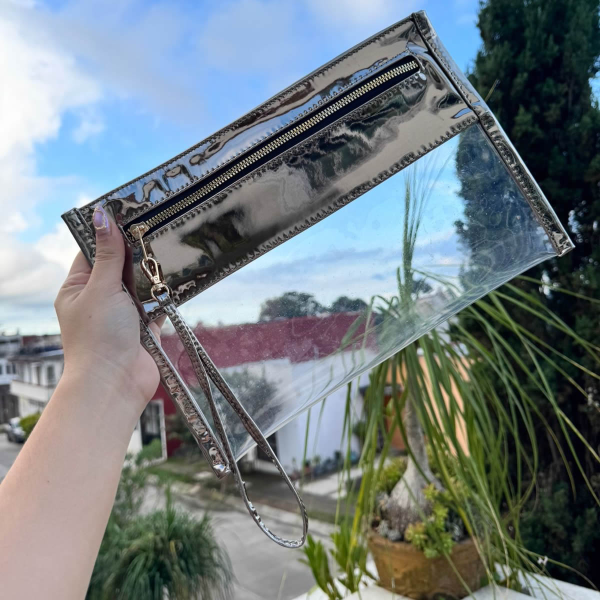 Cosmetiquera Mica – Gran Capacidad, Ligera y Transparente