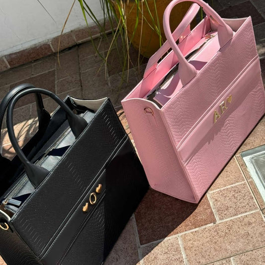 Tote Cleho Grande| Bolso Elegante con Cierre y Correa Ajustable