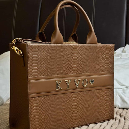 Tote Cleho Grande| Bolso Elegante con Cierre y Correa Ajustable