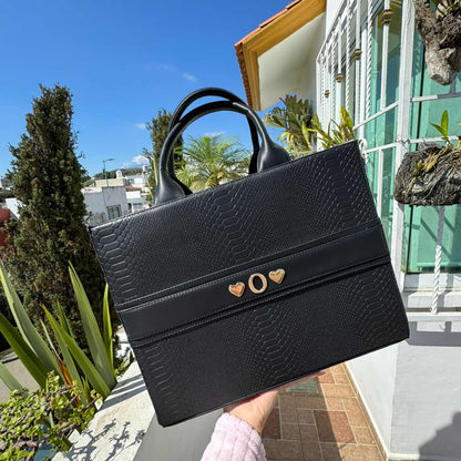 Tote Cleho Grande| Bolso Elegante con Cierre y Correa Ajustable