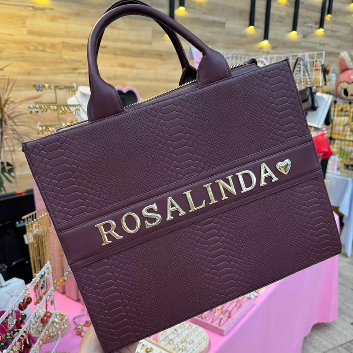 Tote Cleho Grande| Bolso Elegante con Cierre y Correa Ajustable