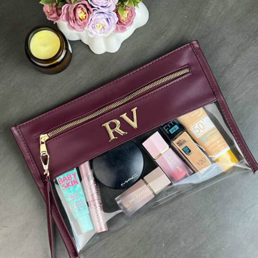 Cosmetiquera Mica – Gran Capacidad, Ligera y Transparente