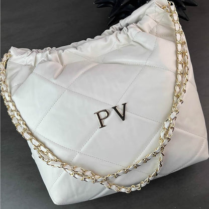 Dupe Grande | Bolso Esponjoso con Imán, con Cadena y Correa Ajustable