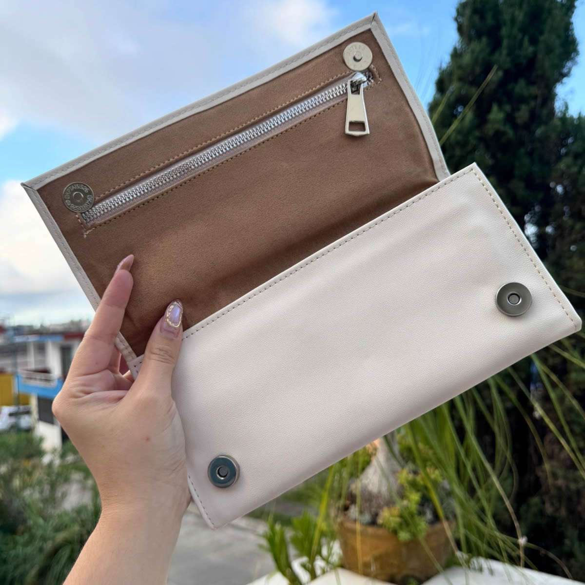 Joyero de Viaje Elegante – Material Sintético con Interior de Terciopelo