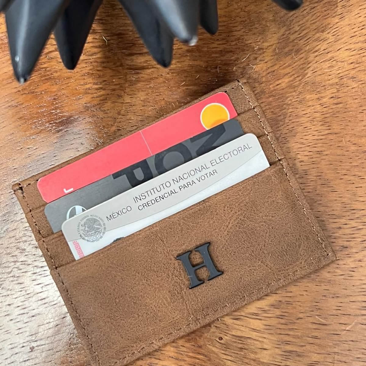 Tarjeteros | Porta Tarjetas de Doble Cara con 7 Espacios