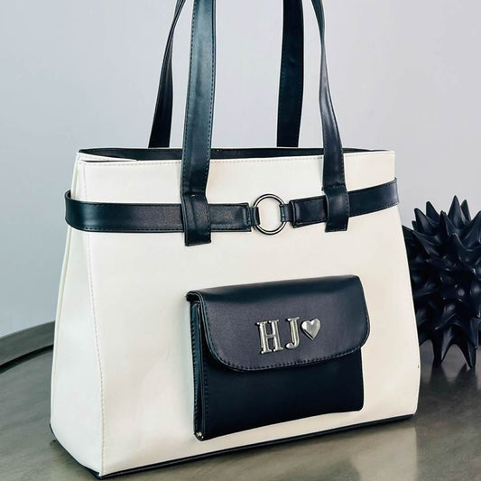 Tote Cargo | Bolso Grande de Material Sintético con Cierre y Correa Ajustable