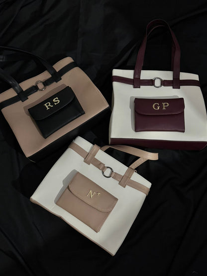 Tote Cargo | Bolso Grande de Material Sintético con Cierre y Correa Ajustable
