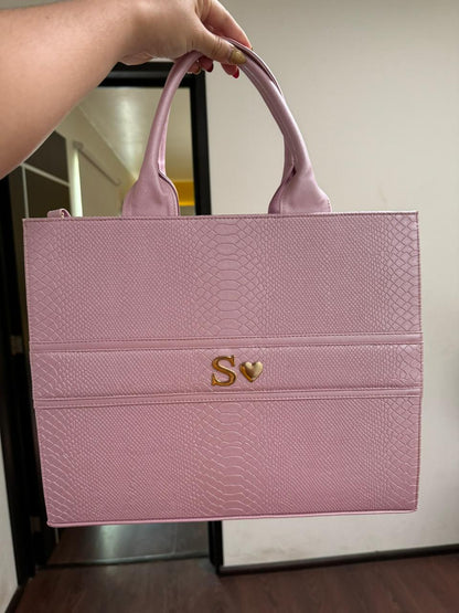 Tote Clásica Grande| Bolso Elegante con Imán y Correa Ajustable