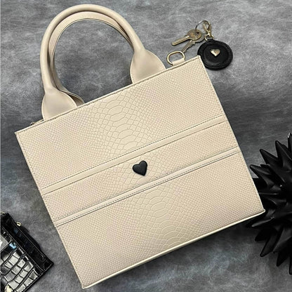 Tote Clásica Mediana | Bolso Elegante con Imán y Correa Ajustable